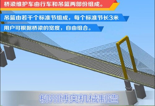 新型橋梁檢測車是專為現代別具一格橋梁打造的檢測設備